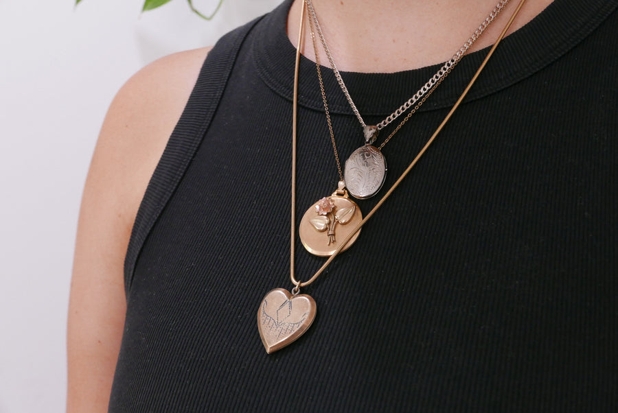 Antique Martha Locket - Stone Cooper