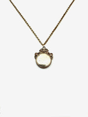 ZeuLan Antique Fob Necklace - Stone Cooper