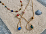 Layla Egyptian Revival Scarab Necklace - Stone Cooper