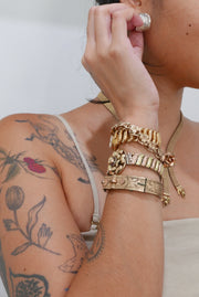 Claudette Antique Cameo Expansion Bracelet - Stone Cooper