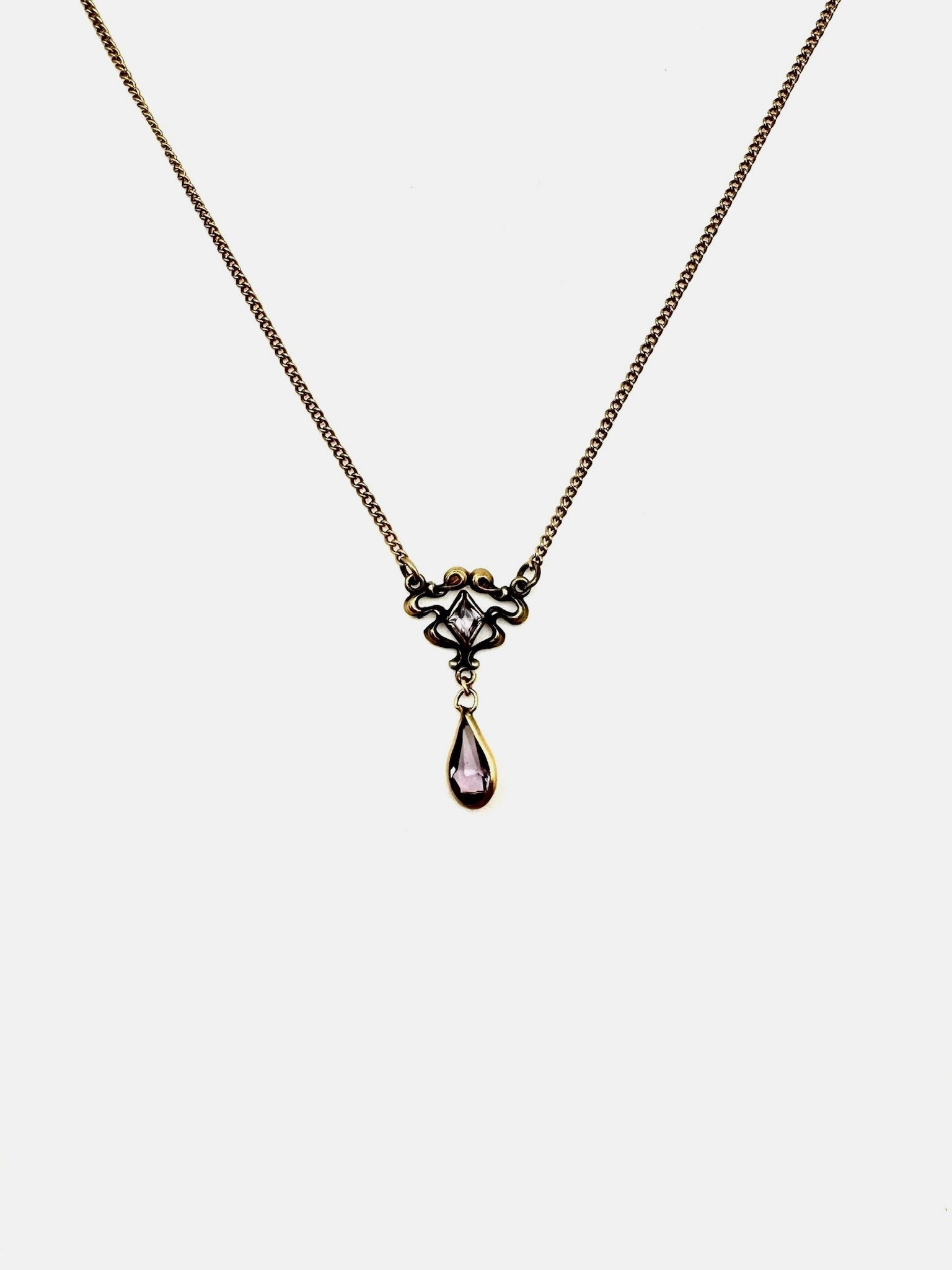 Thelma Antique Festoon Necklace - Stone Cooper