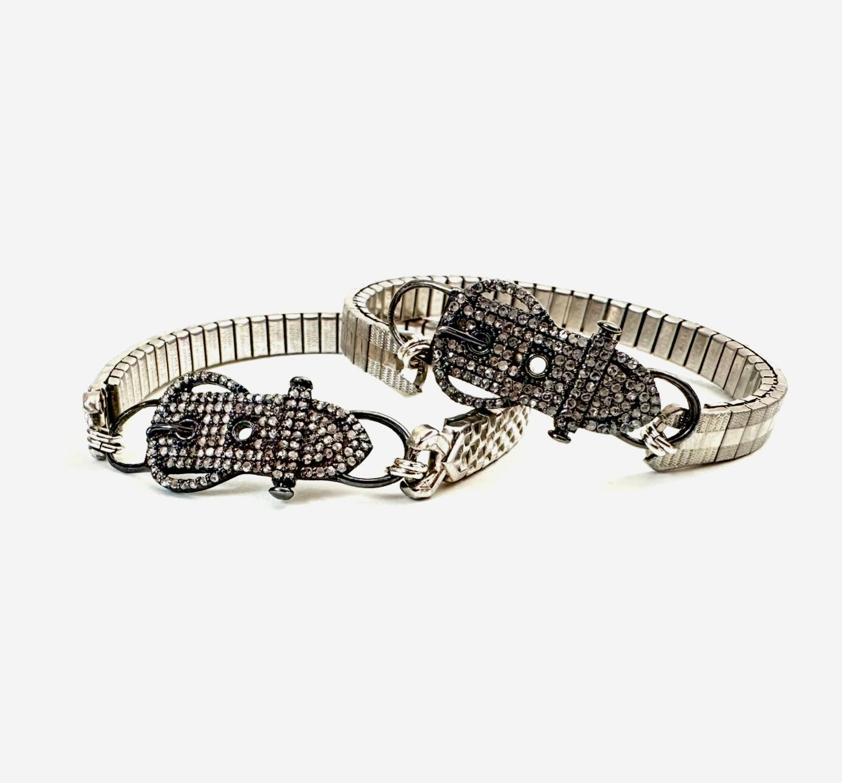 Diamond Buckle Watch Band Bracelets - Stone Cooper