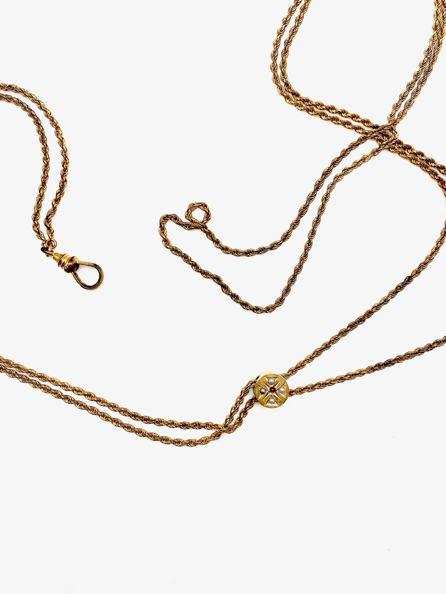 Corazon Slide Necklace - Stone Cooper