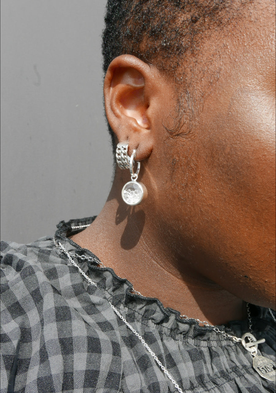 Herkimer Shaker Earrings - Stone Cooper