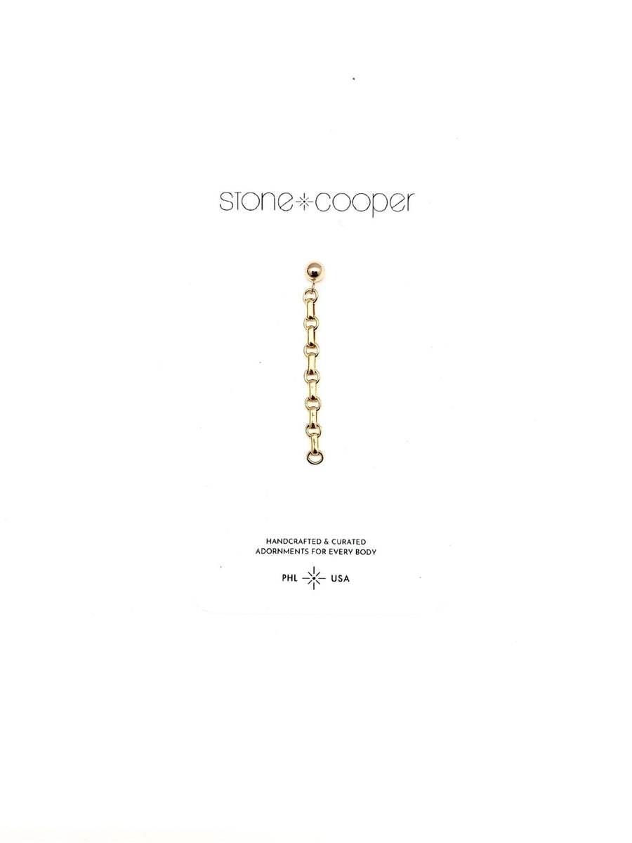 Vera Looped Stud Earring - Stone Cooper