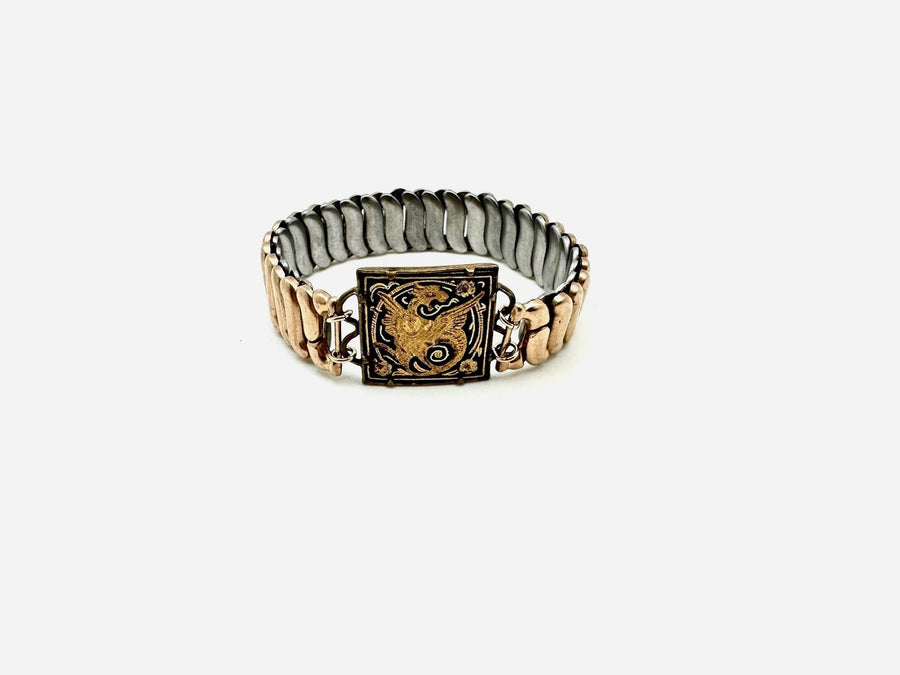 Florence Damascene Expansion Bracelet - Stone Cooper