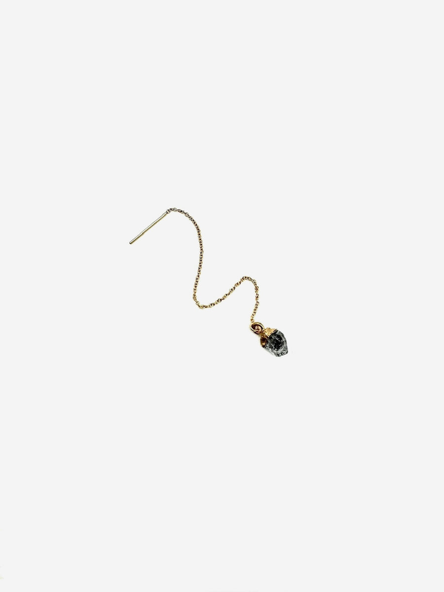 Herkimer Diamond Ear Threader - Stone Cooper