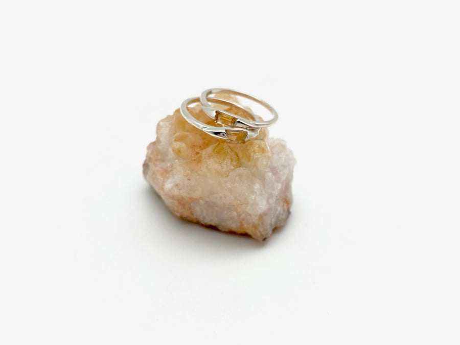 Citrine Harvest Moon Ring - Stone Cooper