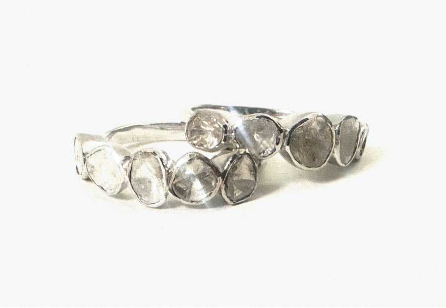 Diamond Slice Rings - Stone Cooper