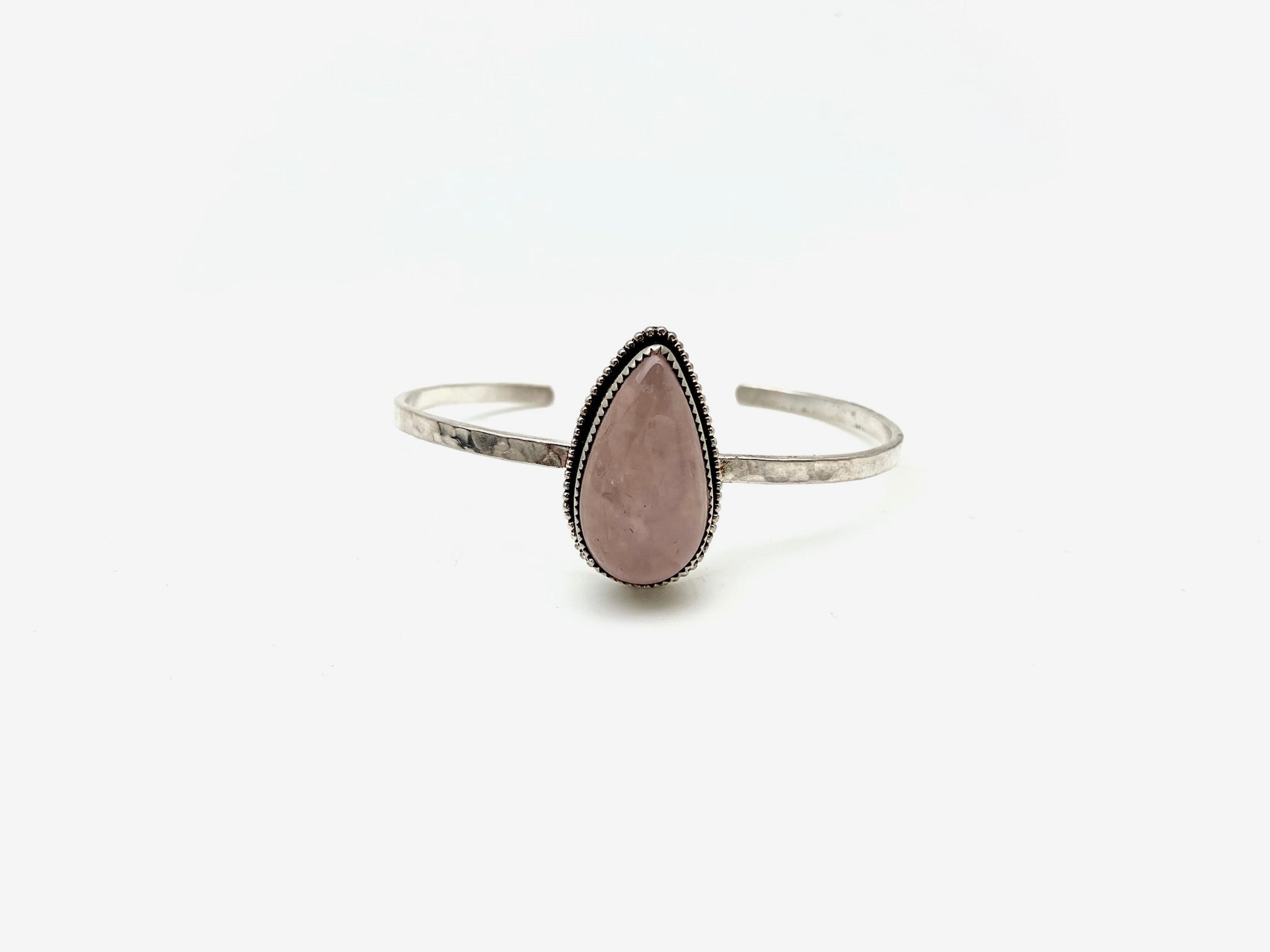 Rose Quartz Cuff - Stone Cooper