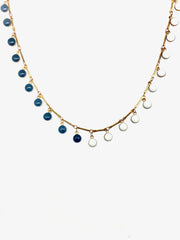 Black & White Cookie Fringe Choker - Stone Cooper