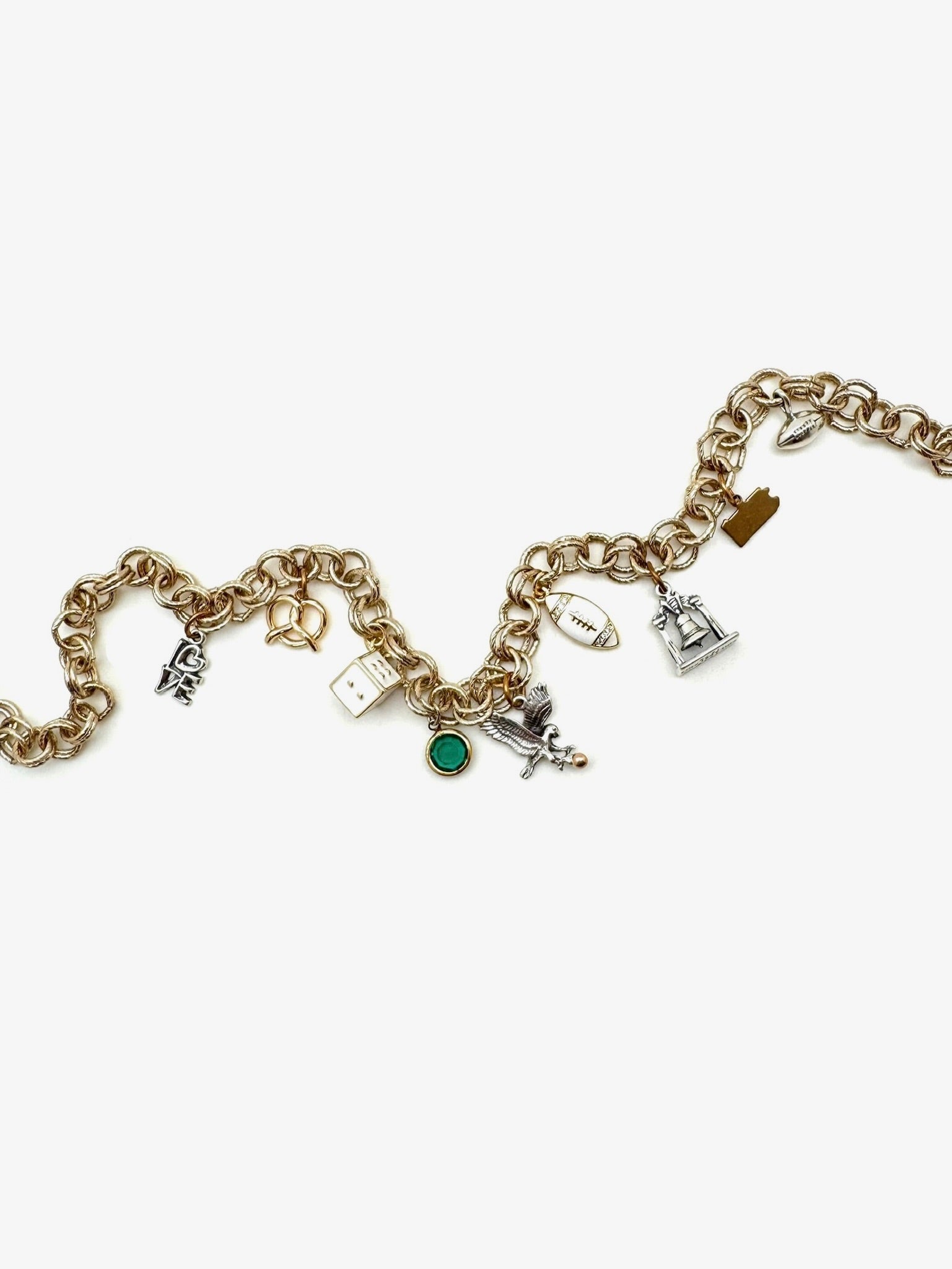 Bird Gang Charm Necklace - Stone Cooper