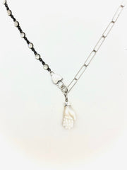 Anais Moonstone Hand Necklace - Stone Cooper