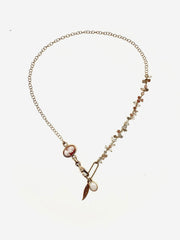 Virginia Cameo Moonstone Necklace - Stone Cooper