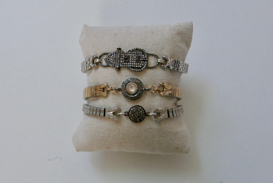 Frida Diamond Watch Band Bracelets - Stone Cooper