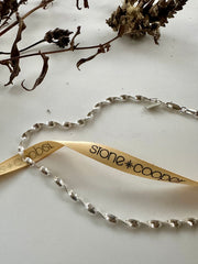 Eastwick Sterling Twisted Chain - Stone Cooper