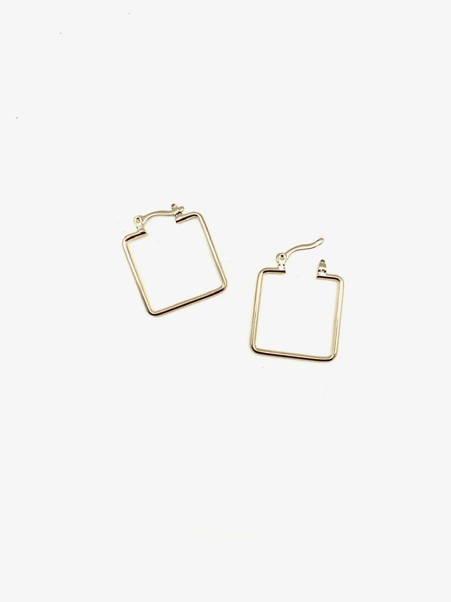 Classic Square Hoops - Stone Cooper