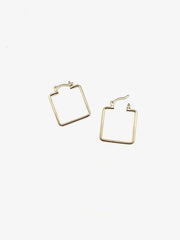 Classic Square Hoops - Stone Cooper