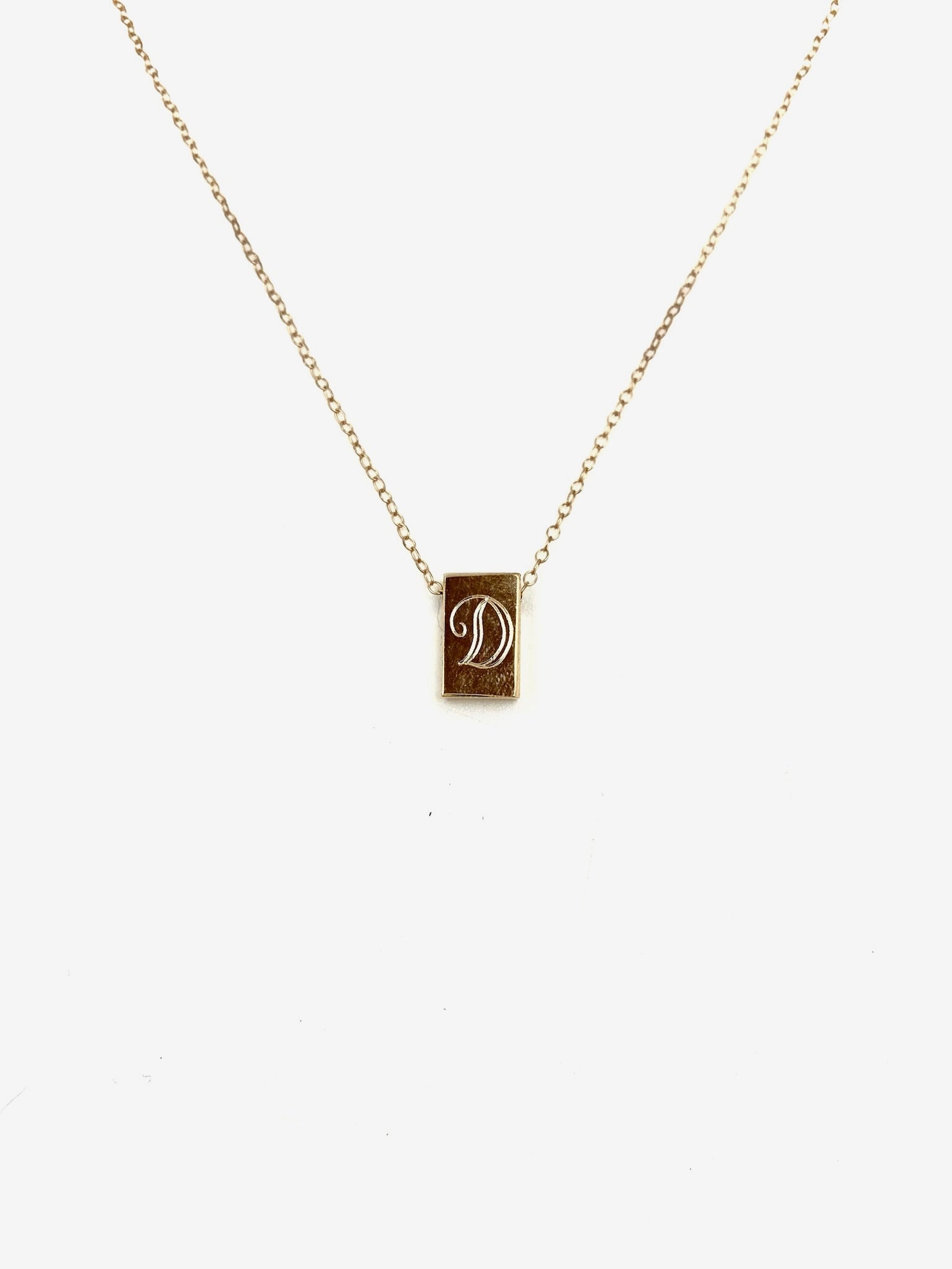 Vintage Letter Necklace - Stone Cooper