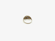 10K Vintage Shrimp Dome Ring (5.5) - Stone Cooper