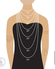 Sterling Paperclip Chain: Choose Your Length - Stone Cooper