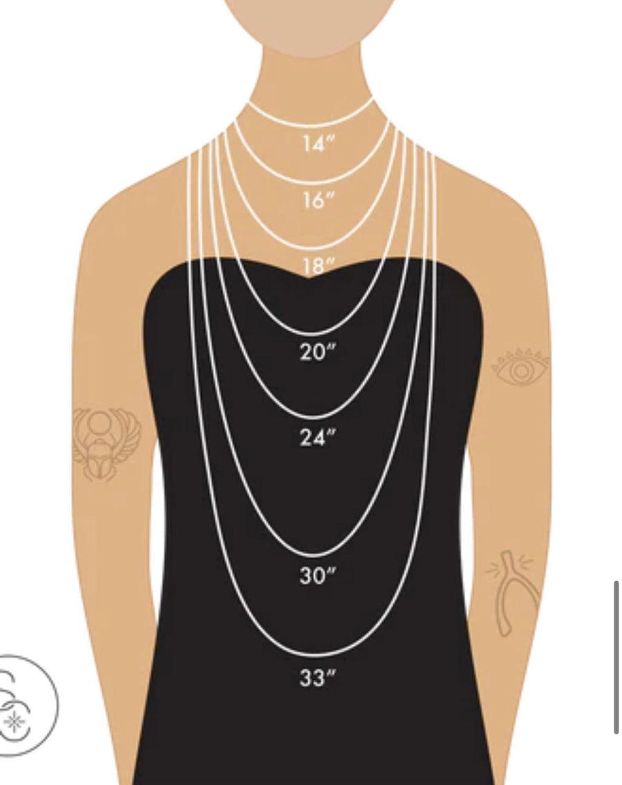 Sterling Paperclip Chain: Choose Your Length - Stone Cooper