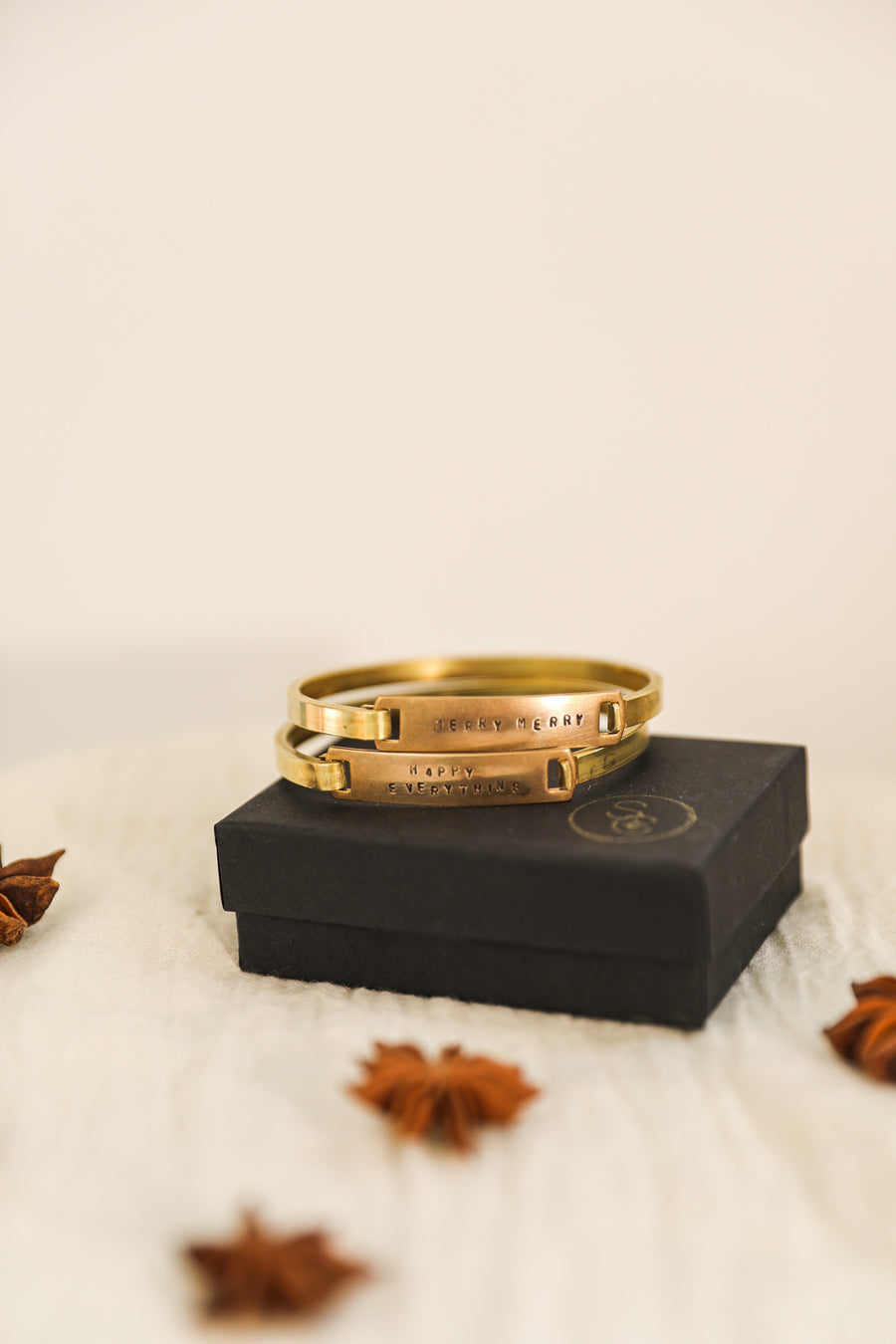 Custom Brass Clip-Cuff - Stone Cooper