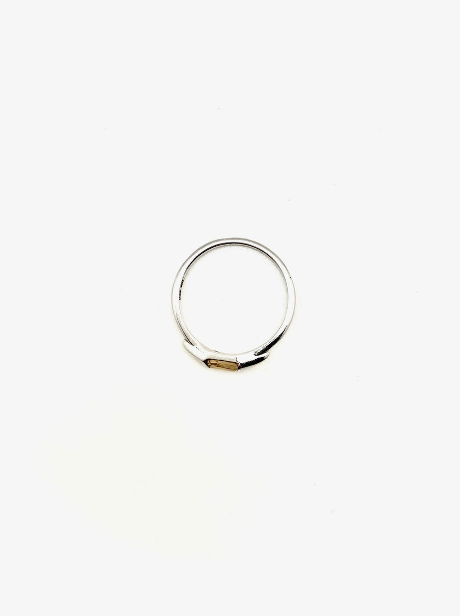 Citrine Harvest Moon Ring - Stone Cooper