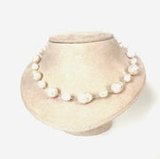 Baroque Pearl Wired Necklace - Stone Cooper