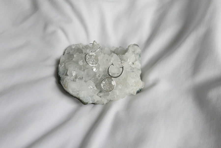 Herkimer Shaker Earrings - Stone Cooper