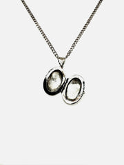 Louisa Sterling Locket - Stone Cooper