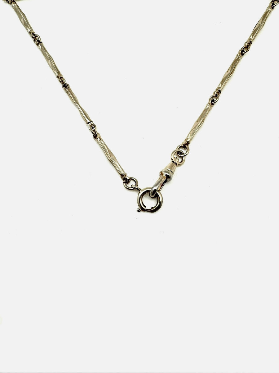 Jane Lewis Antique Gold-Filled Watch Chain - Stone Cooper