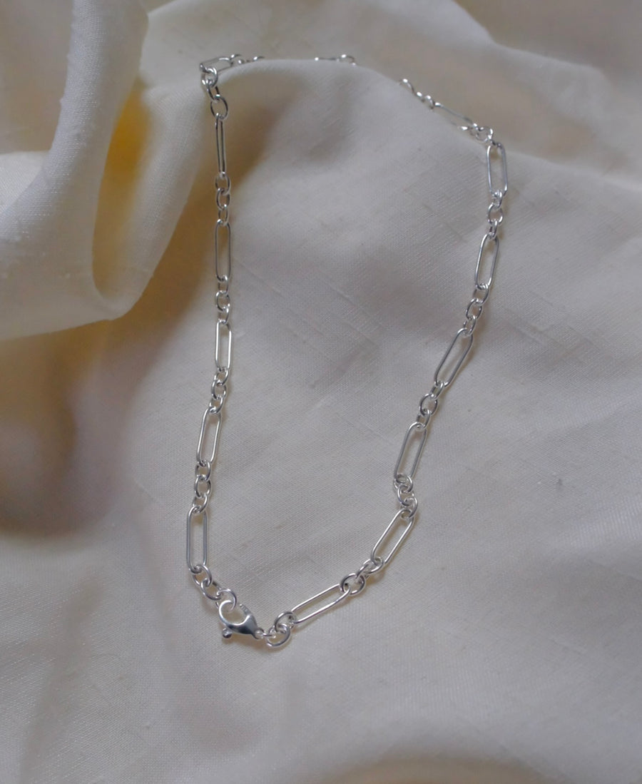 Chunky Sterling Chain - 18" - Stone Cooper