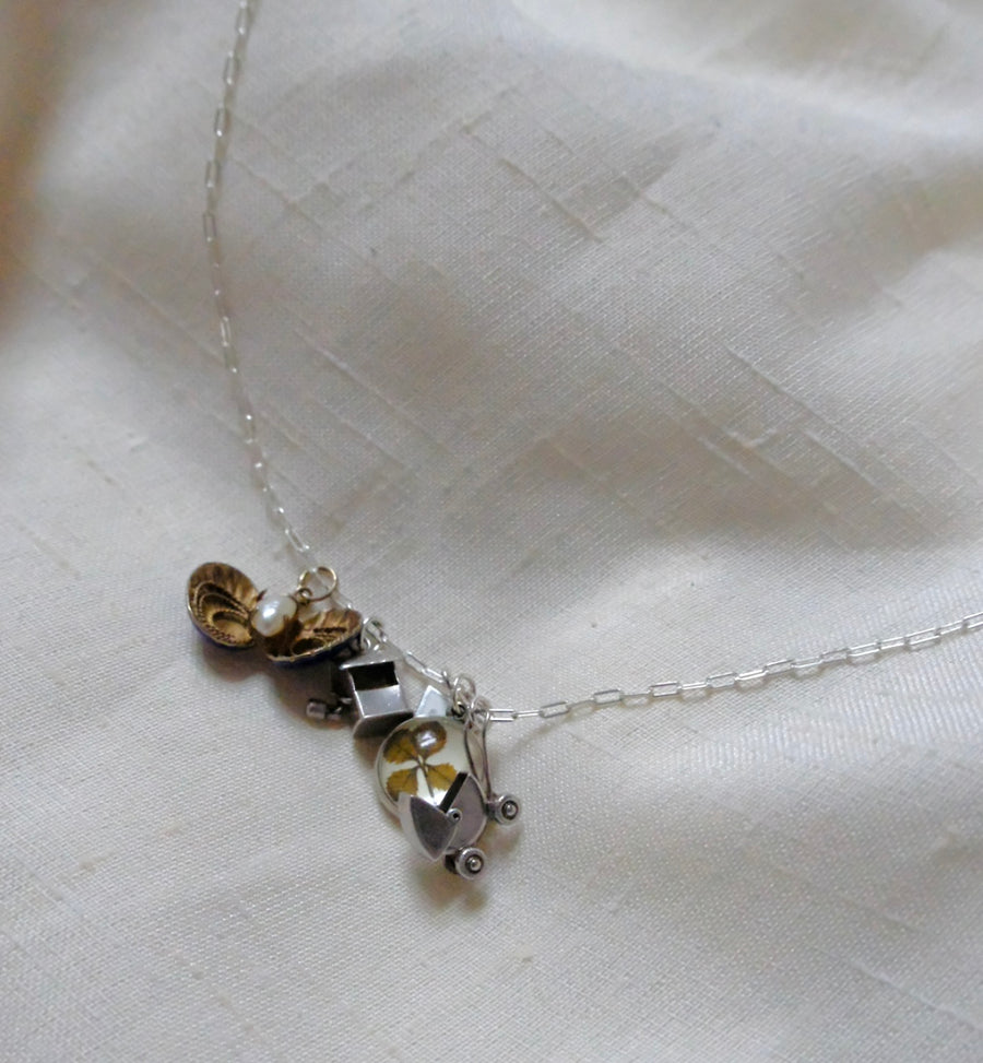 Sterling Paperclip Chain: Choose Your Length - Stone Cooper