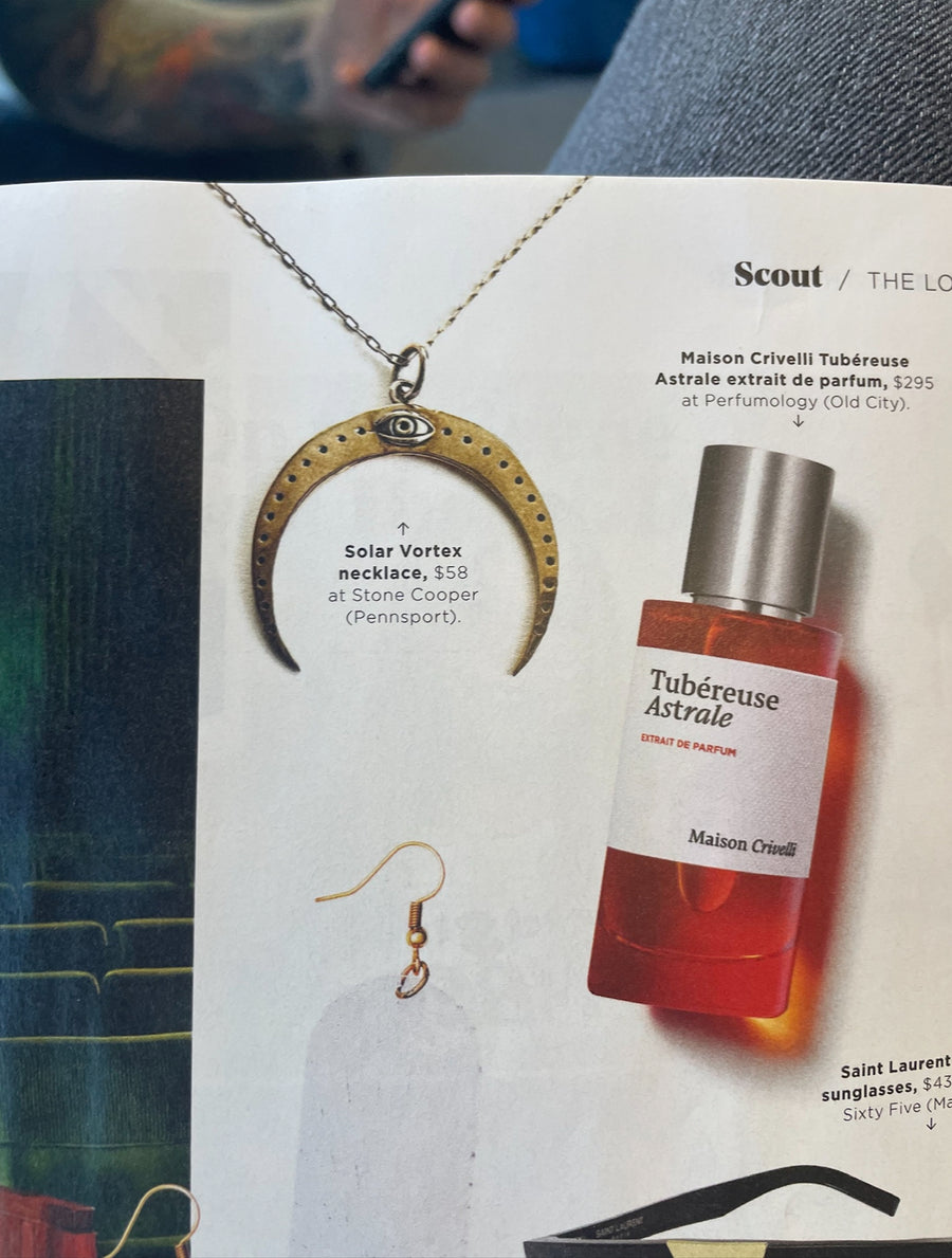 Solar Vortex Necklace - Stone Cooper