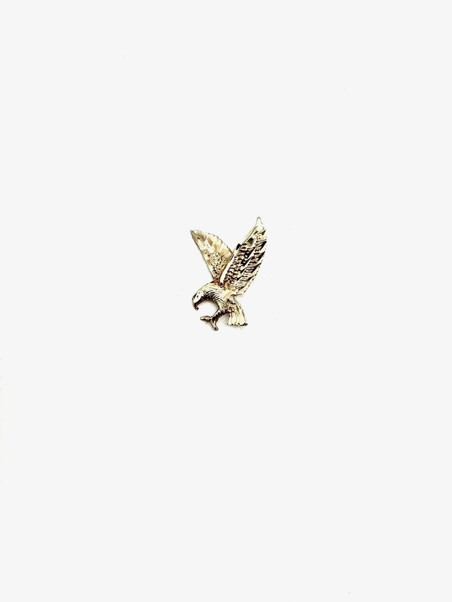 14K Vintage Eagle Charm - Stone Cooper