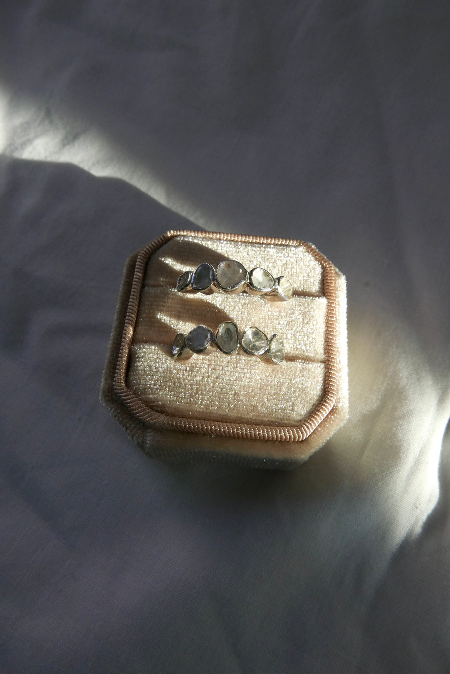 Diamond Slice Rings - Stone Cooper