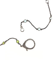 Arlene Diamond Clasp Necklace - Stone Cooper