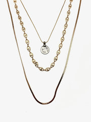 Gold Layers Essential Necklace Set - Stone Cooper