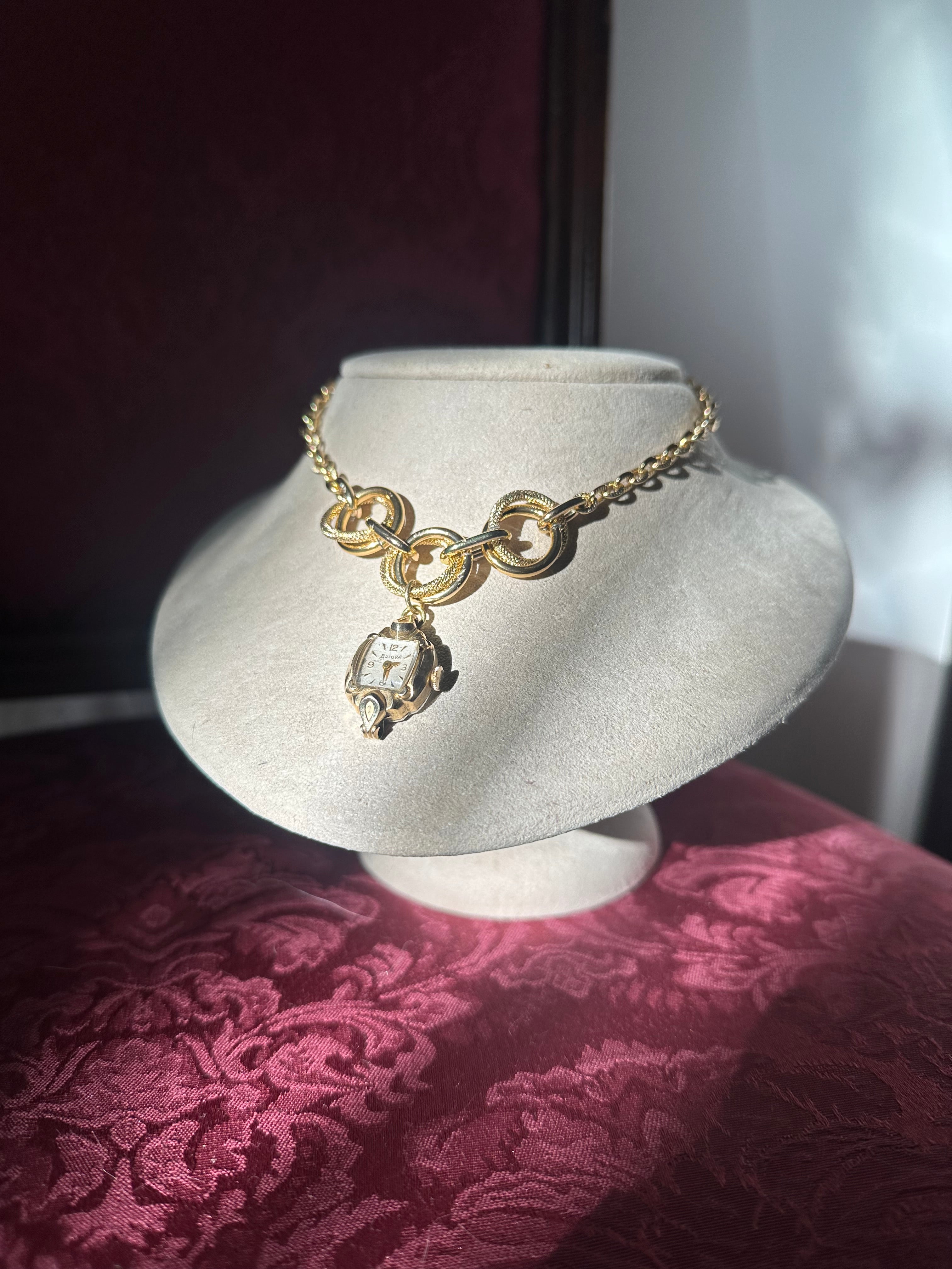 Linearity Watch Necklace - Stone Cooper