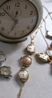 Meridian - Vintage Watch Necklace - Stone Cooper