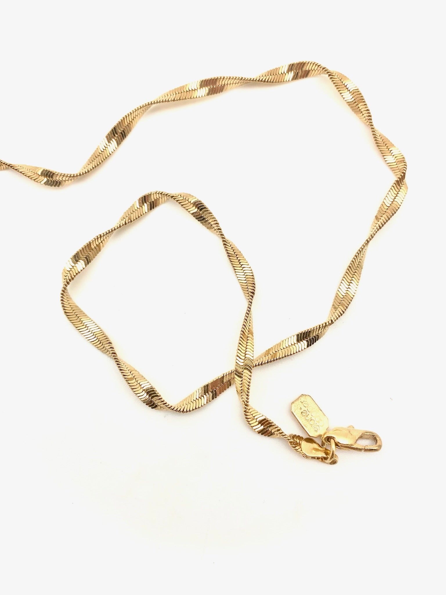 Veronica Twisted Rope Chain - Stone Cooper