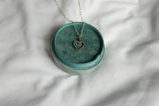 Ethel Diamond Heart Necklace - Stone Cooper