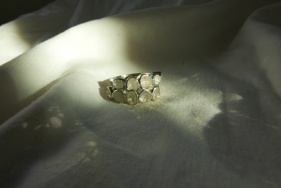 Diamond Slice Rings - Stone Cooper