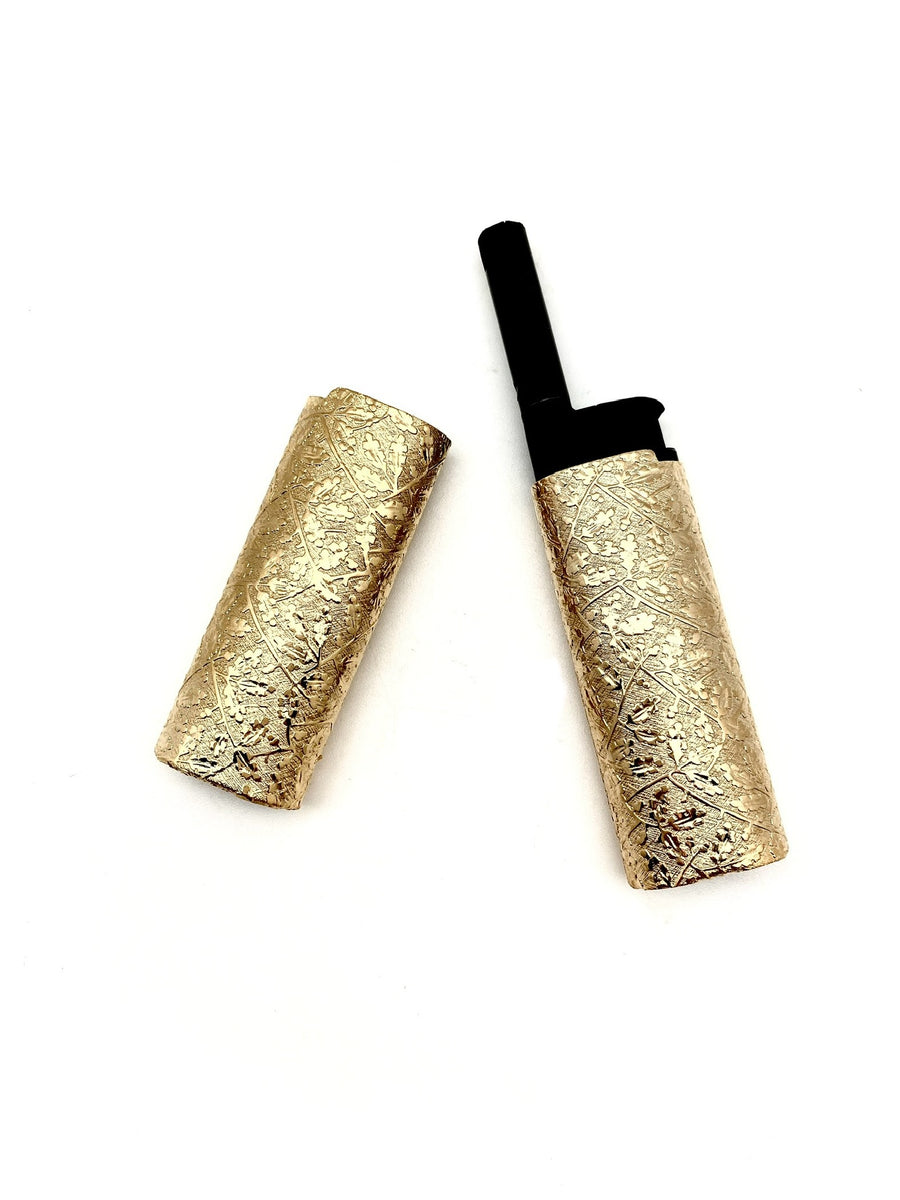 Edie Vintage Lighter Case - Stone Cooper