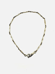 Jane Lewis Antique Gold-Filled Watch Chain - Stone Cooper