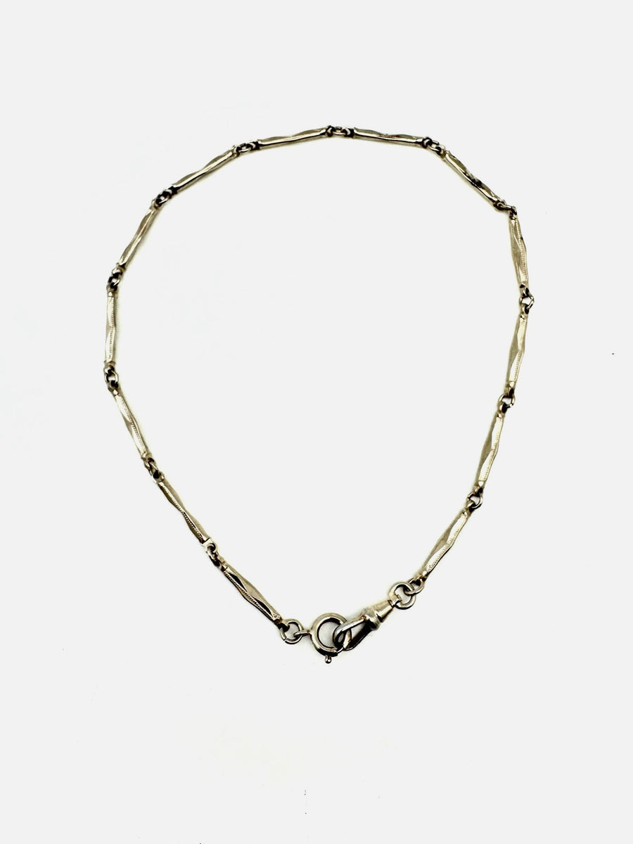 Jane Lewis Antique Gold-Filled Watch Chain - Stone Cooper