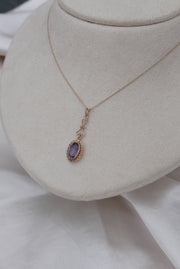 Rebecca Amethyst Necklace (10K) - Stone Cooper