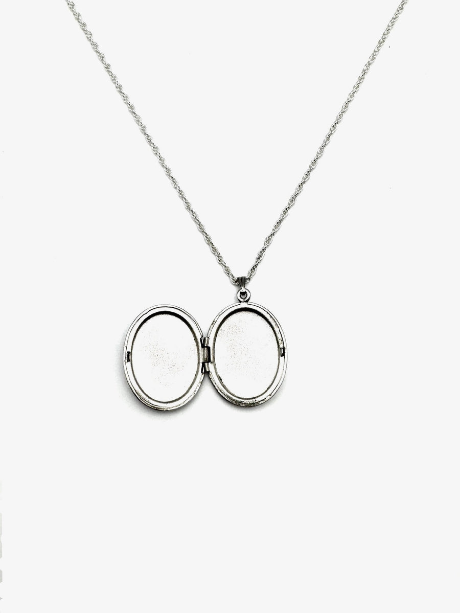 Consuelo Sterling Locket - Stone Cooper