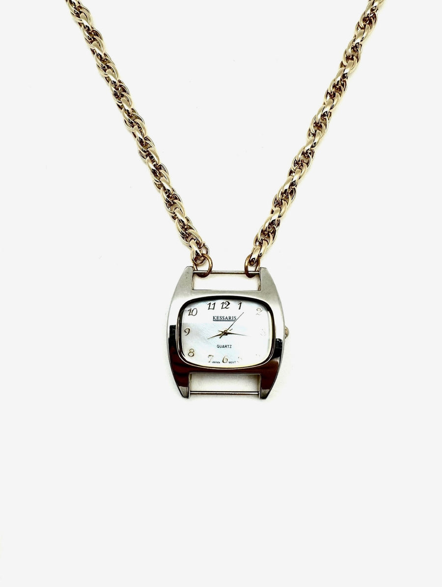 Dimension Watch Necklace - Stone Cooper